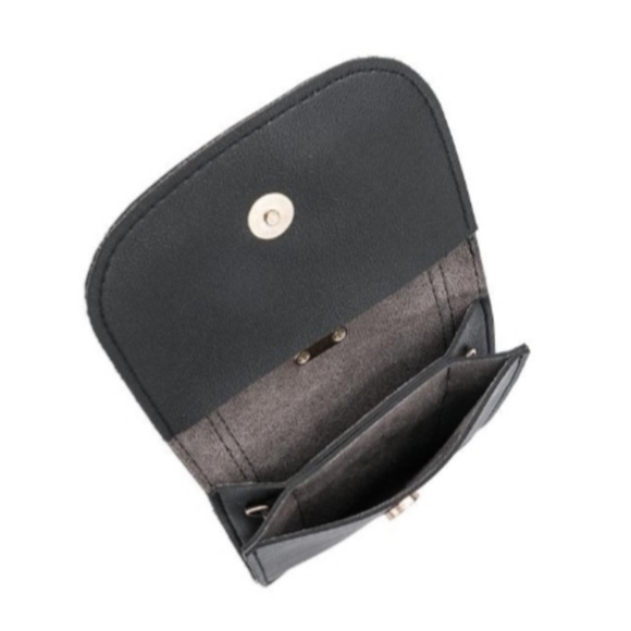 Melie Bianco Tess Black Purse Wrist Tech Phone Bag - Picture 4 of 7